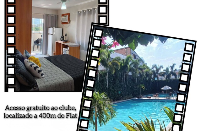 Flat in the Center INCLUDING day-use of club 400m from the building, excellent location