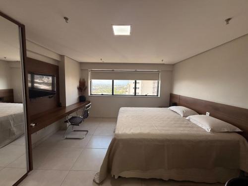 Flat Vivence com cama Super King