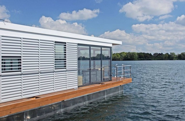 Floating 44 in Xanten - Boot 4 - Floating 44 Komfortable Hausboote bei Xanten mit Tollem Seeblick