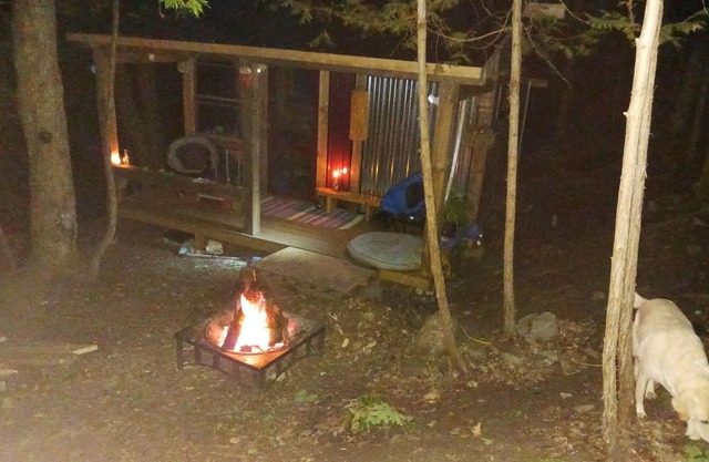 Floating Bunkie Glamping @ Big Crosby Lake