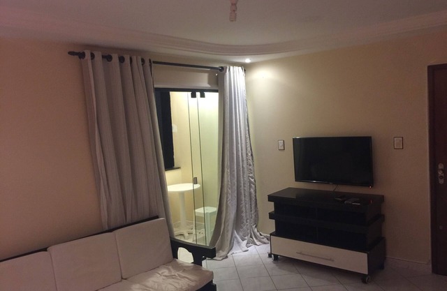 Furnished apartment near the beach, shopping in Coroa do Meio