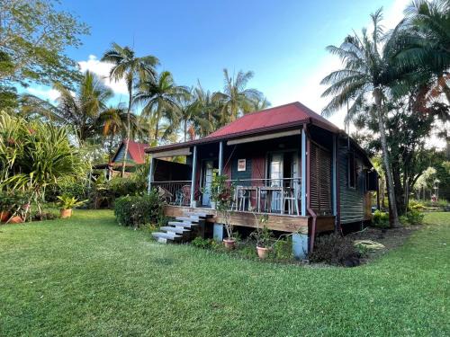Gîte de charme à Sainte-Rose, jardin créole, Wifi - FR-1-786-48