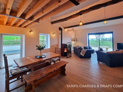 Gîte de charme 8 pers avec terrasse et animaux admis - FR-1-496-343