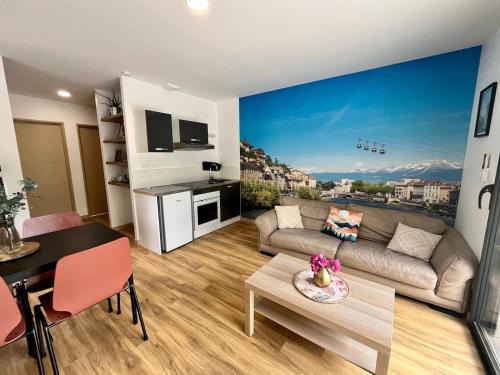 Gîte Le Parmé' nid 3 lits parking privé terrasse