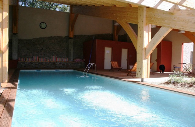 Garden in Oak Duplex 130 m2 4-8 pers. heated pool. Wireless
