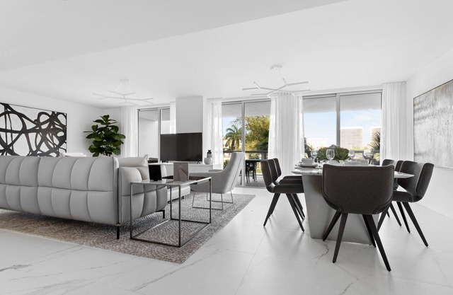 Gateway 2BR, 2.5BA Apartment | Bay Harbor Islands Rooftop Pool & Family-Friend