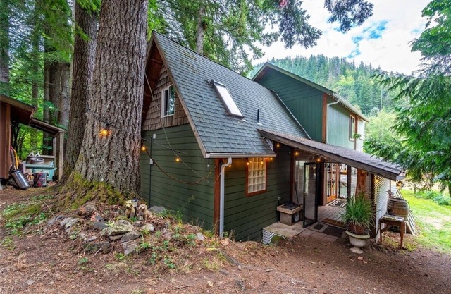 Glacier View Getaway Cabin w/Hot Tub Near Mt Baker. Pet friendly! with RV hookup