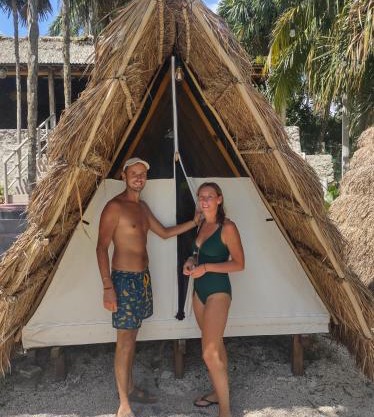Glamping Asana Bacalar - Yoga & canoa - Free bikes