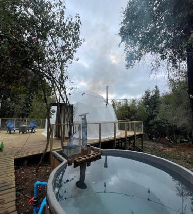 Glamping III Domo 7 Tazas con Tinaja