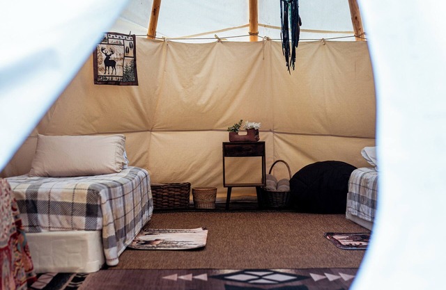 Glamping Tipi In Paso Robles, CA