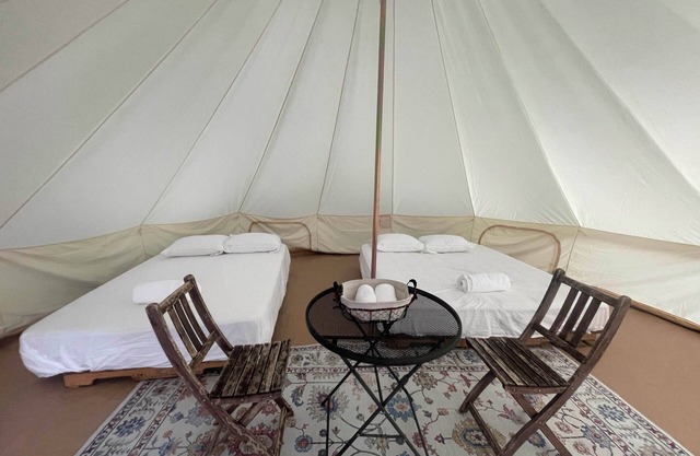Glamping Tipi in the Redwood Forest