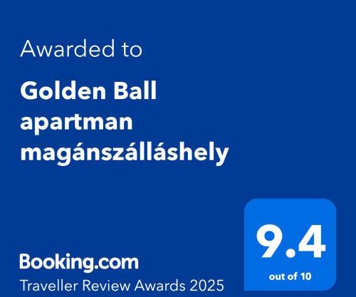 Golden Ball apartman magánszálláshely