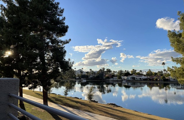 Gorgeous Lake Front Views in Prime Scottsdale Location!