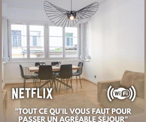 Grand appart cosy - quartier calme