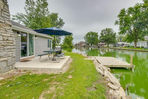 Grand Lake Cabin with Private Dock in St Marys!