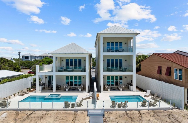 Gulf Front with Panoramic Views! Sleeps 35! Low-Speed Vehicle and Bikes!