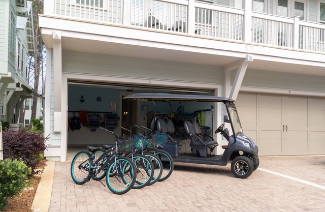 Gulf Retreat with Golf Cart, Bikes & Beach Gear ~ BeachLife 30a