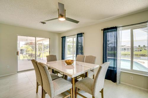 Heated Pool and Spa Canal-Front Home Near Beaches