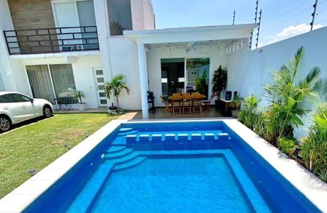 Hermosa casa con alberca climatizada a 15 min del centro de Cuautla