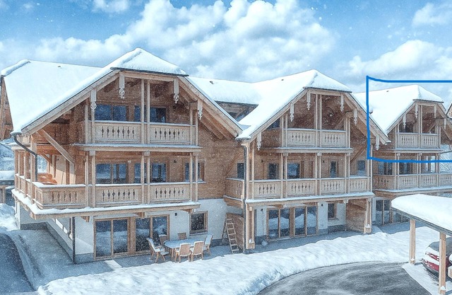 High-quality penthouse with sauna