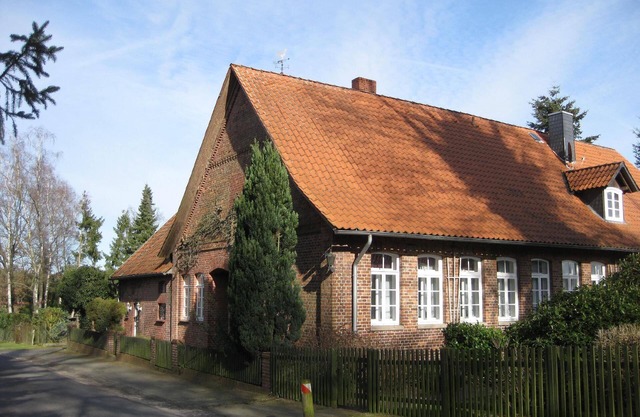 Holiday apartment in a former village school on the edge of the village
