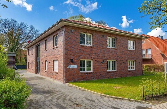 Holiday apartment in Hage with swimming pool