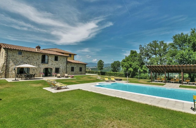 Holiday Home in Poppi with Castle View