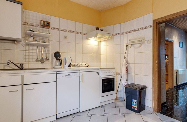 Holiday home in Thuringia with private terrace, use of a garden and pool