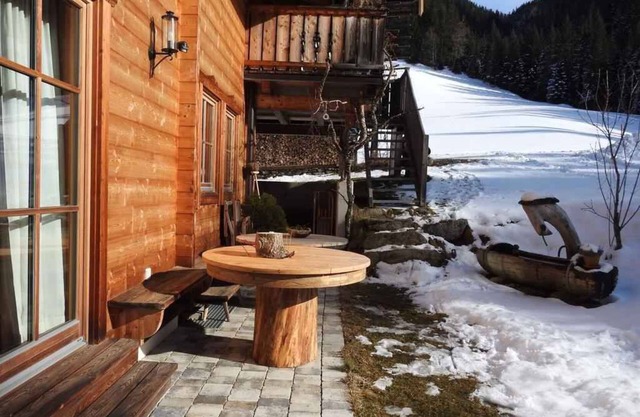 Holiday home with balcony