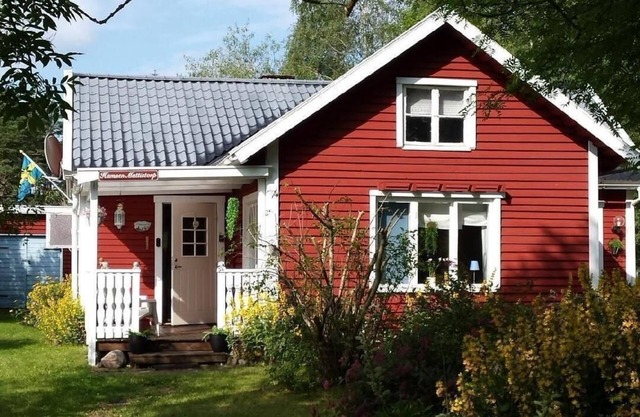 Holiday house with open fireplace