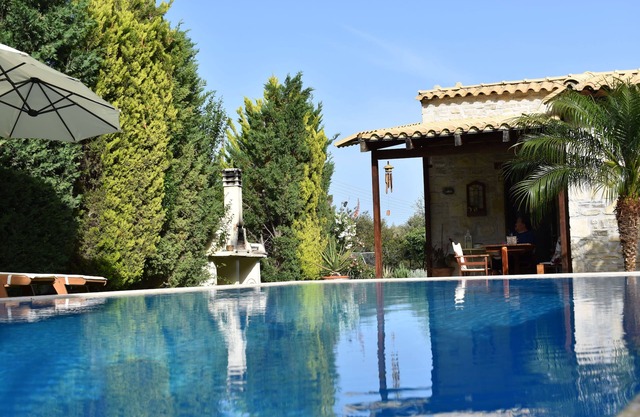 holiday villa with private pool and garden