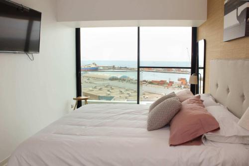 HOM I Acogedor y Cómodo depto de 1Dorm Vista al Mar PNM 0114