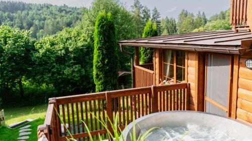 Horská chata 3 SKALKY so saunou a jacuzzi kaďou