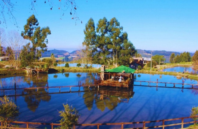 Hospedagem rural c Wi-Fi e churrasq em Sério/RS