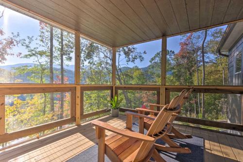 Hot Tub and Mountain Views Secluded Marion Escape!