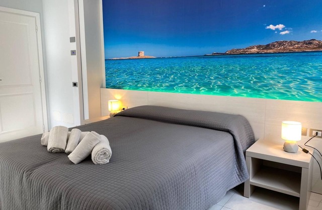 Hotel on the promenade of Stintino