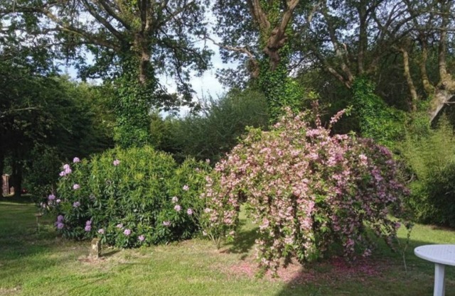 HOUSE BETWEEN LAND AND SEA. SOUTH BRITTANY