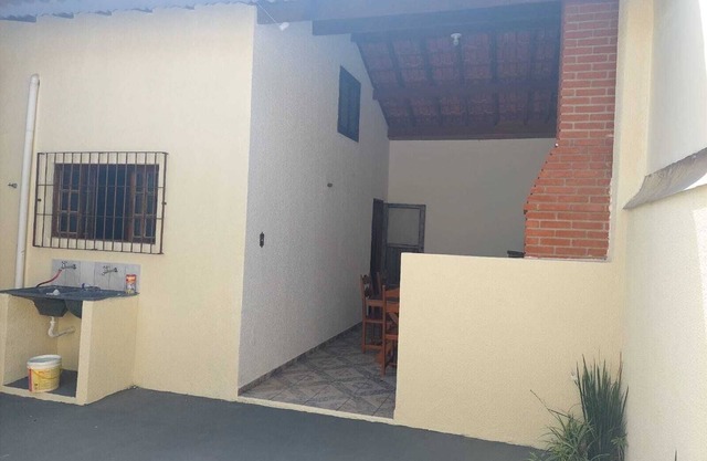 House with swimming pool on the beach in Itanhaém SP.