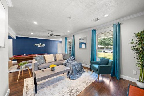 Htown Home Near Nrg, Med Center Bbq Yard Games