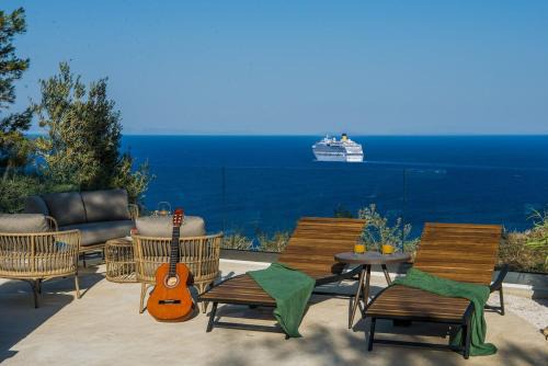 Irisvilla Zante incredible view of the Ionian Sea