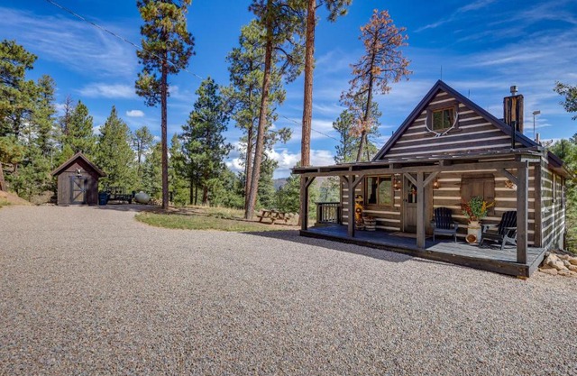 Jemez Springs Cabin with Stunning Mtn Views!