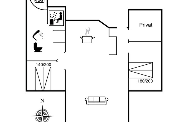 "Josef" - 950m from the sea by Interhome