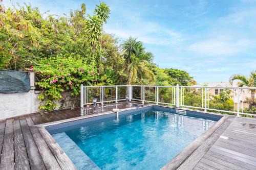Kaz Bel Horizon, vue mer panoramique et piscine privée au Gosier