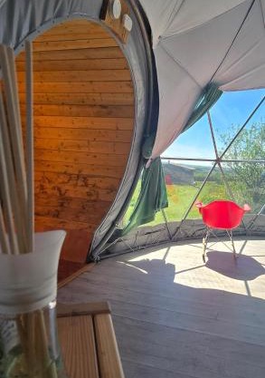 Koa Tree Geodesic Dome