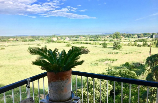 L'oustau de Hyeres-Vue sur les iles