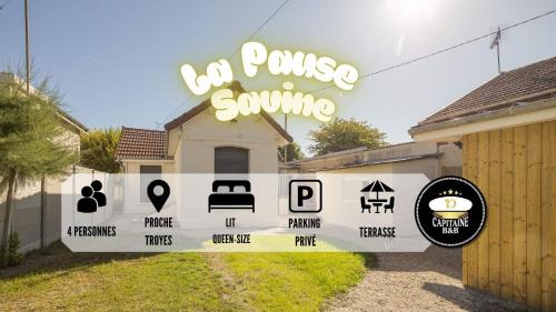La Pause Savine - Proche Troyes - 4 pers