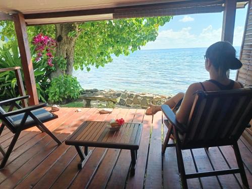 La PERLE de MOOREA Fare MOANA ITI Bord de lagon