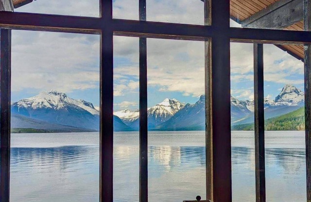 Lake McDonald Cabin Inside Glacier National Park