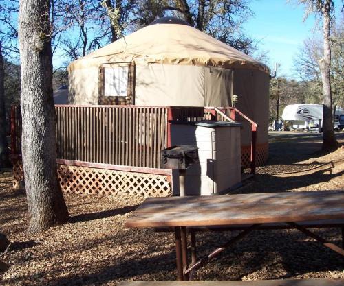 Lake of the Springs Camping Resort Yurt 2