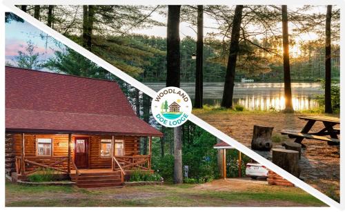 Lakefront Log Cabin Loft Kayaks Beach Ev